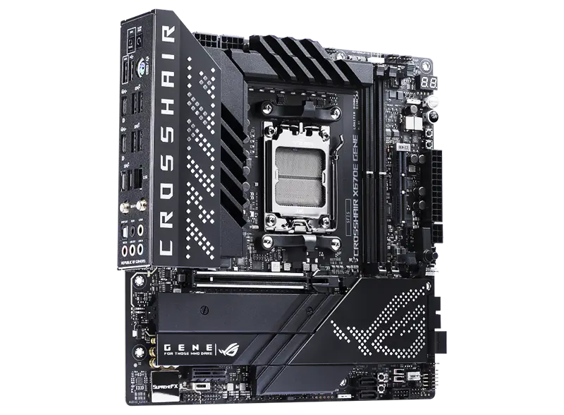 Asus X670 X670e Motherboards Am5^5 Motherboard And Rog Crosshair X670e Gene