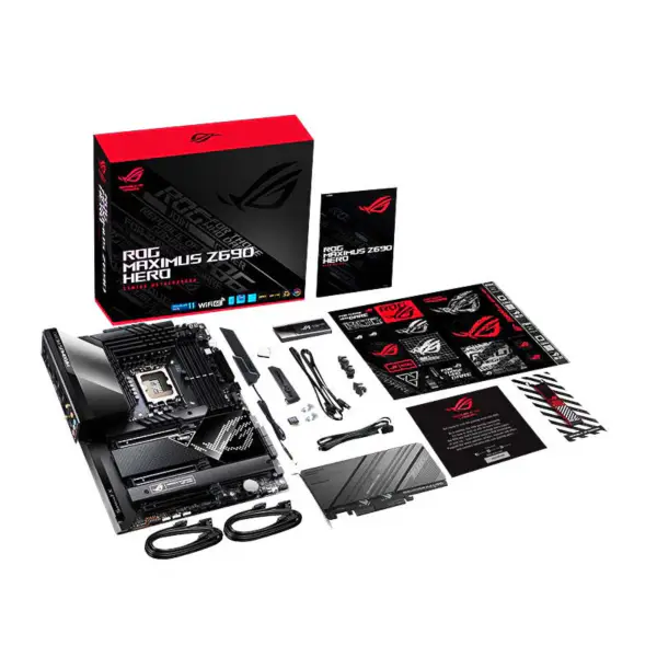 Asus Rog Maximus Z690 Hero Gaming Motherboard Memory Ddr5 Cpu 12900k 12700k Intl Z690 Lga 1700 Asus Z690