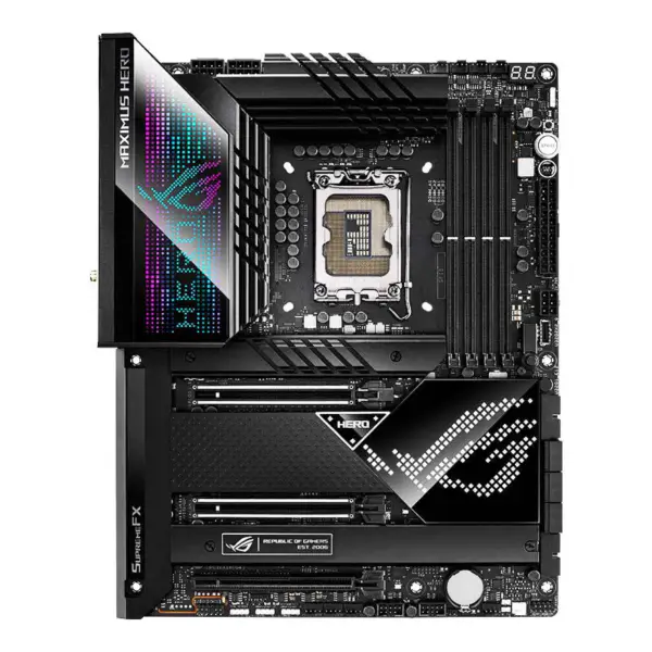 Asus Rog Maximus Z690 Hero Gaming Motherboard Memory Ddr5 Cpu 12900k 12700k Intl Z690 Lga 1700 Asus Z690