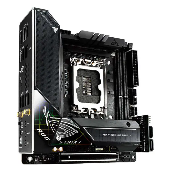 Asus Rog Strix Z690-i Gaming Wifi Motherboard Itx Mini Board Ddr5 Cpu 12900k 12700k Intl Z690-i