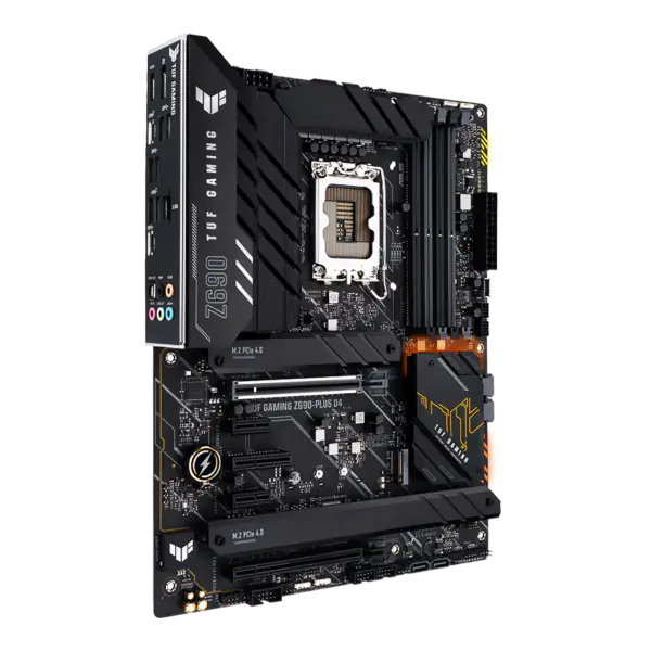 Asus Tuf Gaming Z690-plus D4 Motherboard Ddr4 Memory Cpu 12700 12700kf 14+1dr.mos Psu