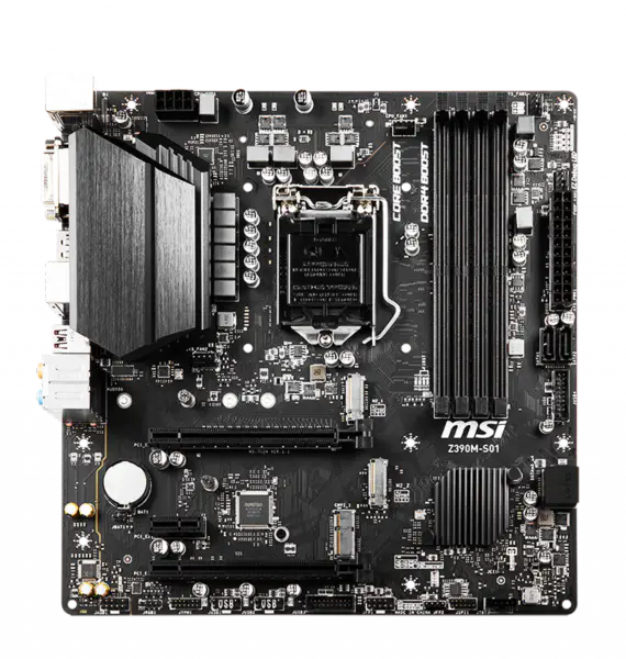 Msi Motherboard Z390m Supports 8700 Processor Win7 System Desktop Motherboard 8th 9th Gen Cpu Z390m S01 Z390
