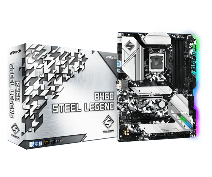 Asrock B460 Steel Legend Steel Legend Motherboard Supports Cpu 10500 10400 10400f Intl B460 Lga 1200