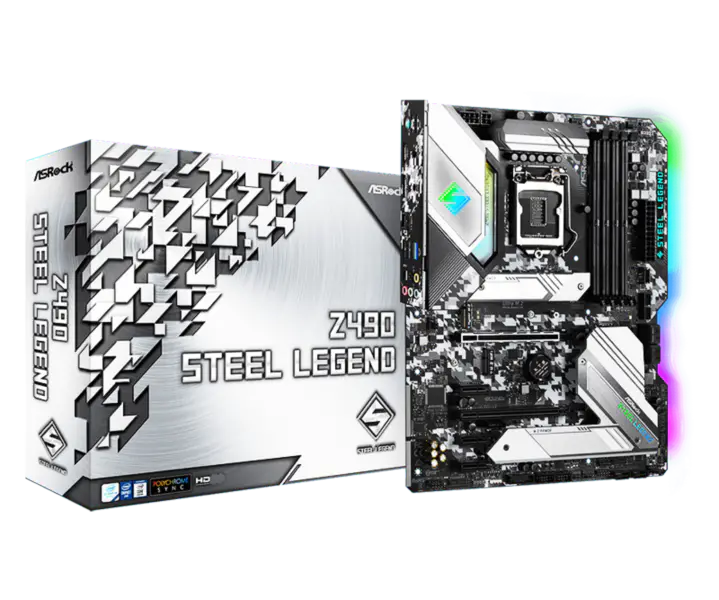 Asrock Z490 Steel Legend Ddr4 Motherboard Part Lga 1700 1200 Ddr4 Ddr5 Z690 Z590 Z590m Z490 X299 X299e H510 B560 B560m B460