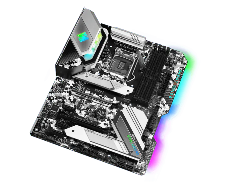 Asrock Z490 Steel Legend Ddr4 Motherboard Part Lga 1700 1200 Ddr4 Ddr5 Z690 Z590 Z590m Z490 X299 X299e H510 B560 B560m B460