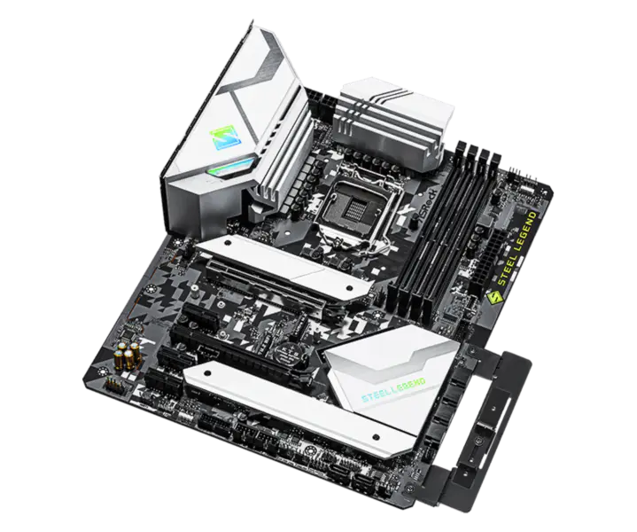 Asrock Z590 Steel Legend Ddr4 Motherboard Supports Cpu 11900k 11700k Intl Z590 Lga 1200