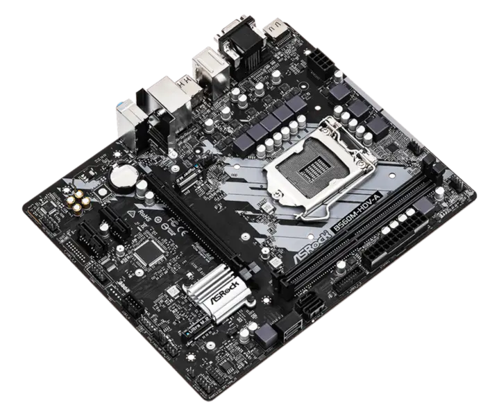Asrock B560m-hdv-a R2.0 Motherboard Supports Cpu 10400f 11400f 10700 11700 Intl B560 Lga 1200