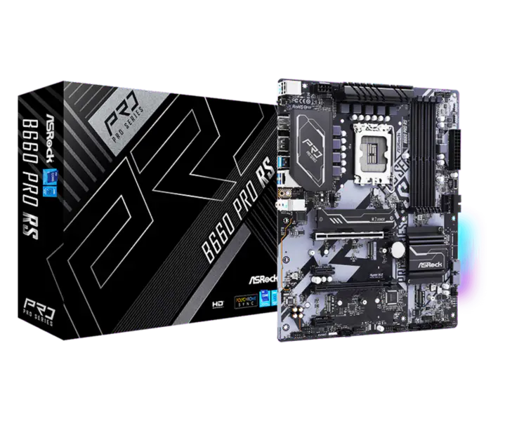 Asrock B660 Pro Rs Supports Cpu 12700 12400f Intl B660 Lga 1700 Gaming Motherboard
