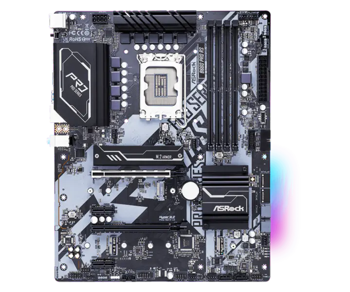 Asrock B660 Pro Rs Supports Cpu 12700 12400f Intl B660 Lga 1700 Gaming Motherboard