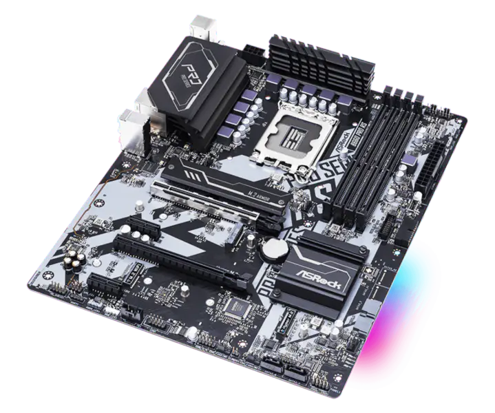 Asrock B660 Pro Rs Supports Cpu 12700 12400f Intl B660 Lga 1700 Gaming Motherboard