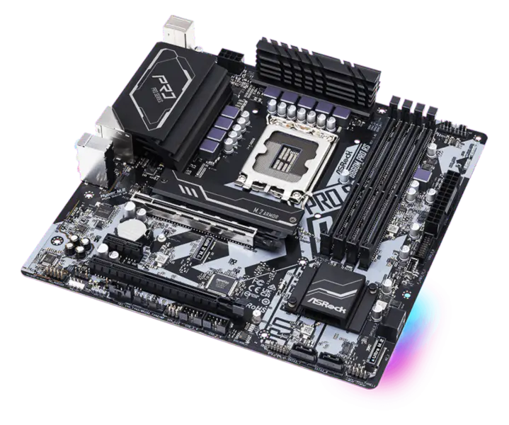 Asrock B660m Pro Rs Gaming Motherboard Memory Ddr4 Cpu 12400f 12600kf Intl B660 Lga1700