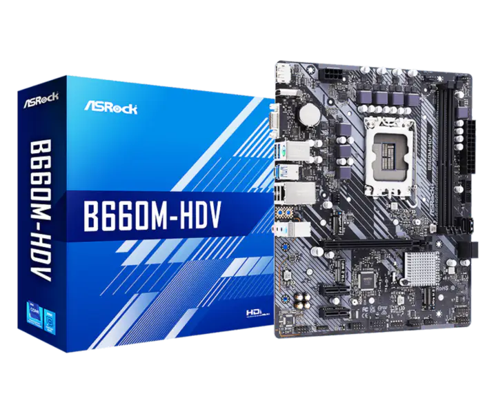 Asrock Motherboard B660m-hdv Gaming Motherboard Cpu 12600 12700 Intl B660 Lga 1700