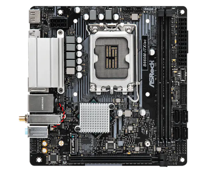 Asrock Motherboard B660m-itx/ac Mini Motherboard Supports Cpu 12600 12700 Intl B660 Lga 1700