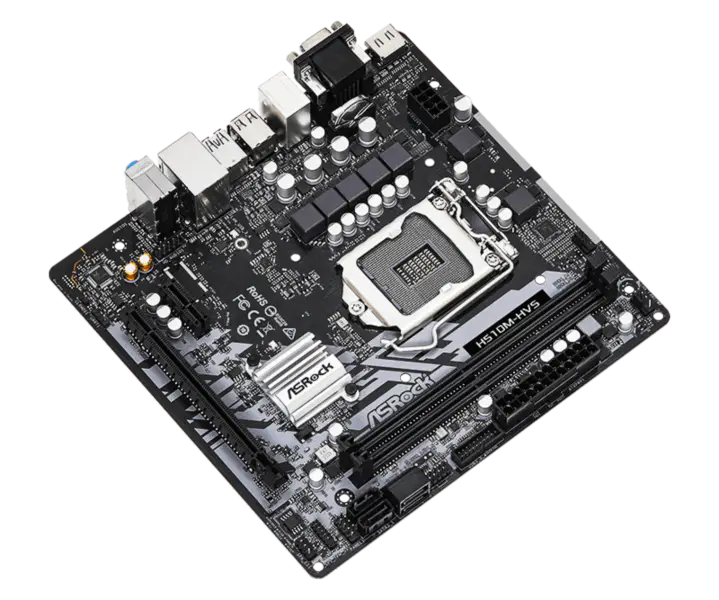 Asrock H510m-hvs Office Game Motherboard Supports Cpu 10500 10400 11400f Intl H510/lga 1200 H510m Hvs