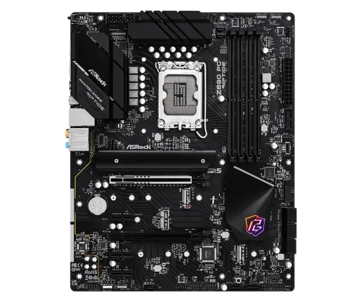 Asrock Z690 Pg Riptide Black Tide Storm Gaming Motherboard Supports Memory Ddr4 Cpu 12700k/12600k Intl Z690 Lga1700