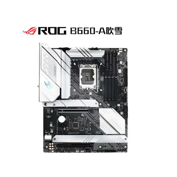 Rog Strix B660-a Gaming Wifi D4 Snow Blowing Motherboard Support Cpu 12th Generation Intl B660 Lga 1700