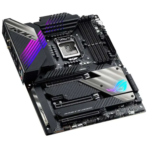 Rog Maximus Xiii Hero M13h Motherboard Supports Cpu 10900k/10700k 14+2 Power Supply Modules Intl Z590 Lga 1200