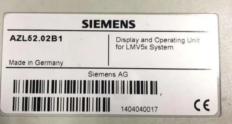 Siemens AZL52.00B1 panel