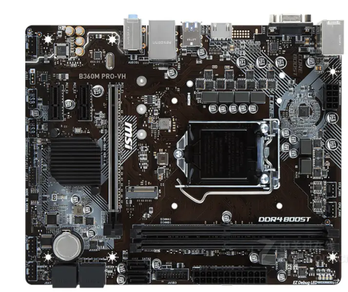 MSI B360M PRO-VH Desktop Motherboard LGA 1151 DDR4 8th Gen Core i7/i5/i3 32GB