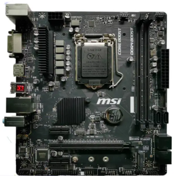 MSI B360M-S02 Motherboard LGA1151 DDR4 64GB Supports 8/9th Generation CPU 9700KF 9900K M-ATX
