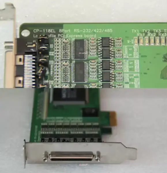 MOXA CP-118EL 8 PORT RS-232/422/485 PCIe SERIAL CARD industrial motherboard