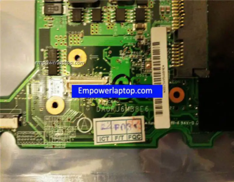 Sony DA0RJ6MB8E6 MBX-157 Motherboard