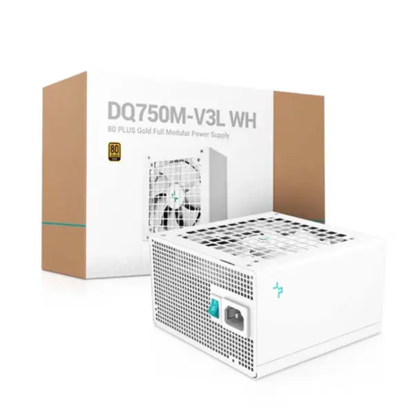 750w For Desktop Power Supply Deepcool Dq750m-v3l 80plus Gold 47~63hz