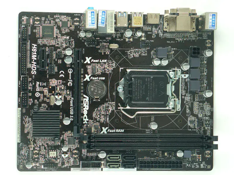 Asrock H81M-HDS Motherboard