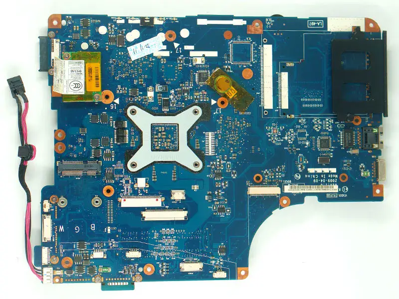 Toshiba Satellite 17'' L500D L505D NSWAE LA-5332P K000093250 Motherboard