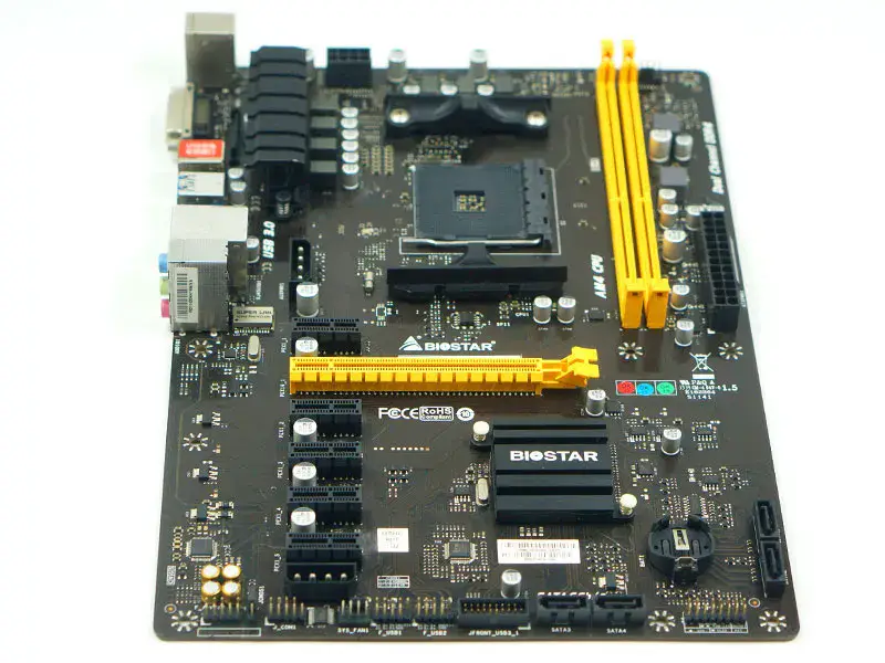 Biostar TB350-BTC motherboard Socket AM4 DDR4