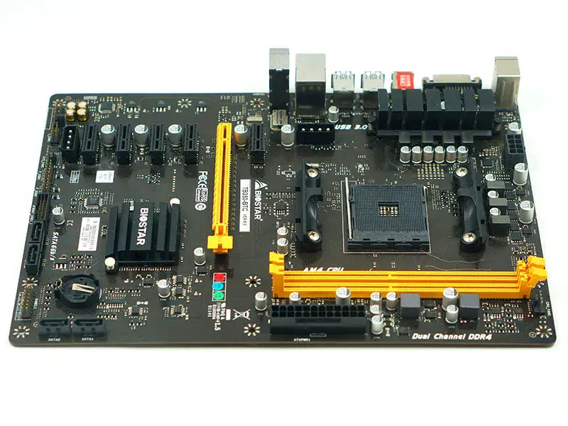Biostar TB350-BTC motherboard Socket AM4 DDR4