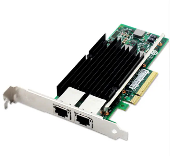 Original Intel X520-T2 X540-T2 10Gps RJ45 PCI-E E10G42BT Ethernet Converged Network Adapter Card