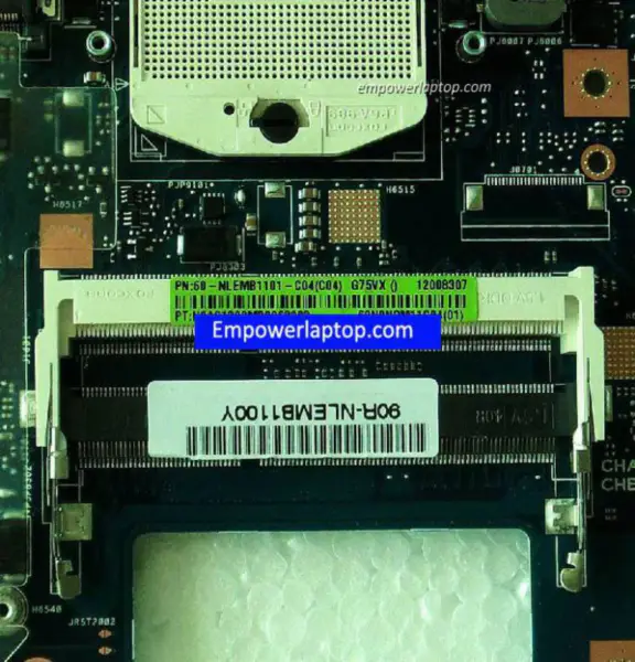 Asus G75VX Motherboard