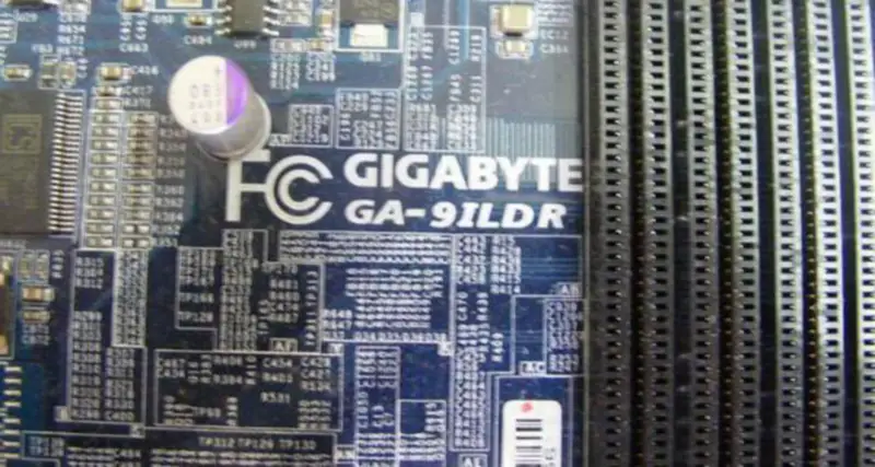 Gigabyte GA-9ILDR 604-pin Print Server motherboard