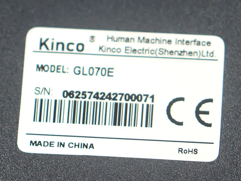 Kinco GL070E HMI Touch Screen 7 inch