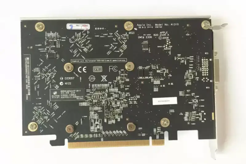 NVIDIA GeForce GT 120 512MB Apple Mac Pro Graphics Card 2008-2012 Mini Display//DVI