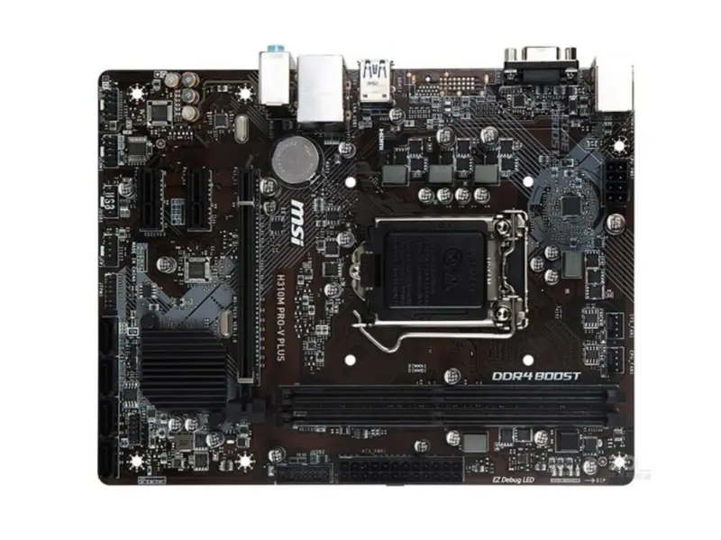 MSI H310M PRO-V PLUS Motherboard Socket AM4 DDR4 For Intel H310M H310M USB3.0
