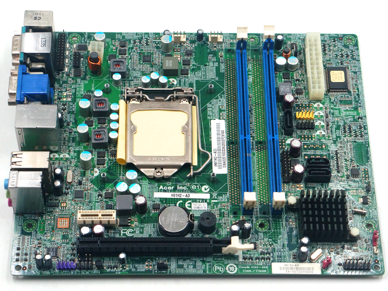 Acer LGA 1155 H61H2-AD Motherboard