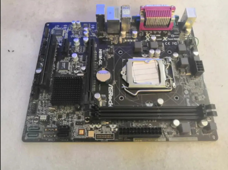 ASRock H81M-GL Motherboard LGA1150 H81 USB3.0 SATA3 DDR3