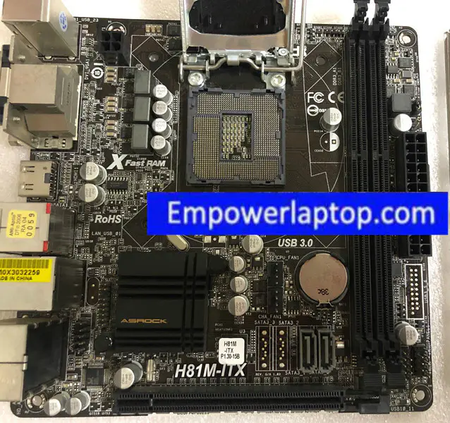 Asrock H81M-ITX Motherboard LGA1150 DDR3 16G Mini-ITX