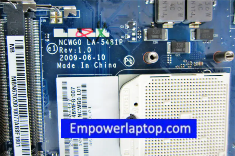 Acer E527 E627 5532 5517 NCWG0 motherboard