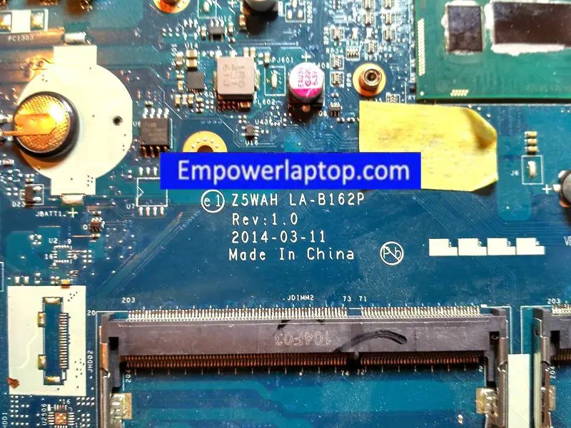 ACER V3-572P V3-572G Z5WAH LA-B162P Motherboard