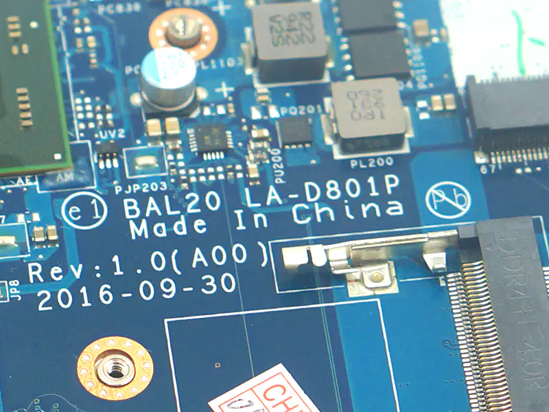 Dell 15 5567 17 5767 BAL20 LA-D801P motherboard with dedicated graphics card