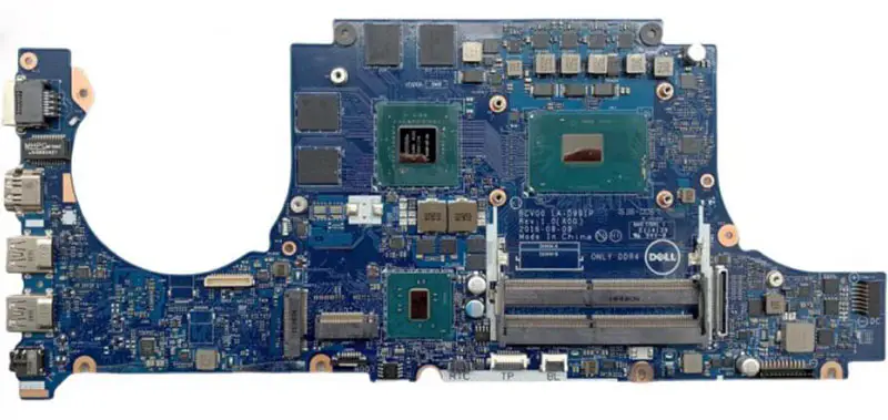DELL Inspiron 14-7466 15-7566 LA-D991P motherboard