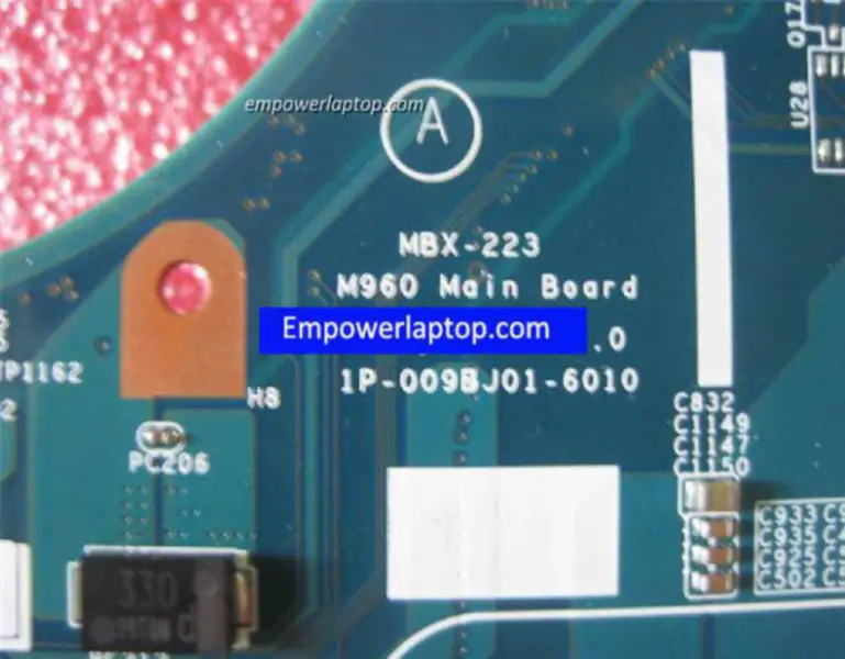 Sony VPCEB M960 MBX-223 1P-009BJ01-6010 Motherboard