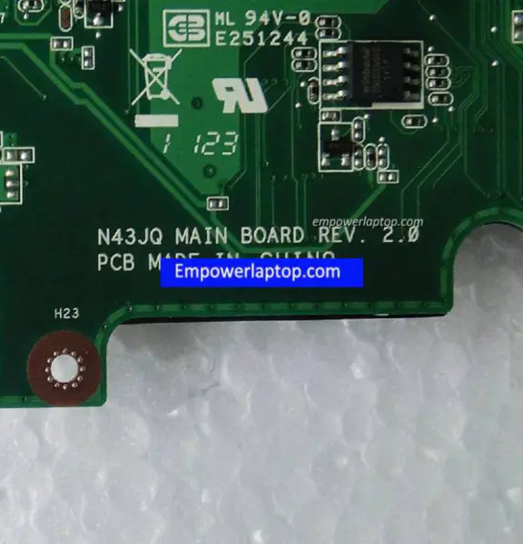 Asus N43JF Motherboard