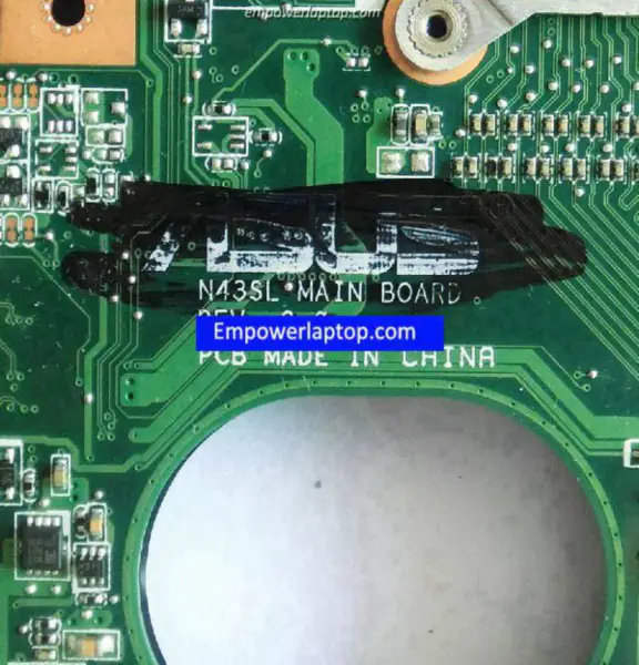 Asus N43SL Motherboard