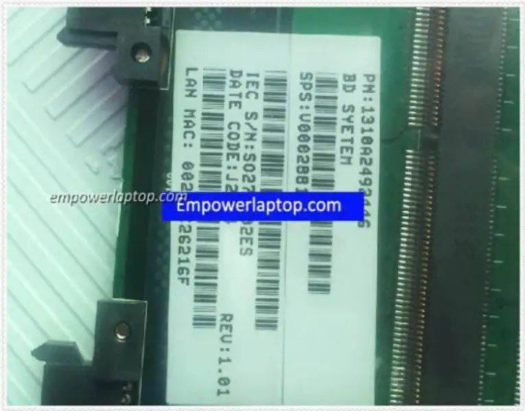 Toshiba V000288120 P875 GL10FG 6050A2492401-MB-A02 Motherboard
