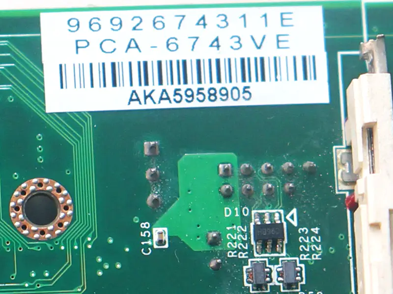 Advantech PCA-6743 PCA-6743VE industrial motherboard without PC104