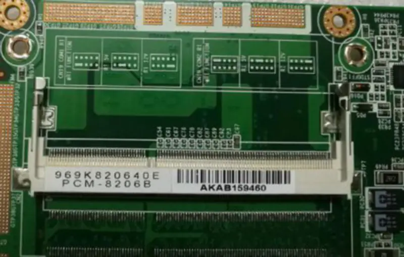 Advantech PCM-8206B REV.A1 19AK820620-02 969K820640E industrial motherboard